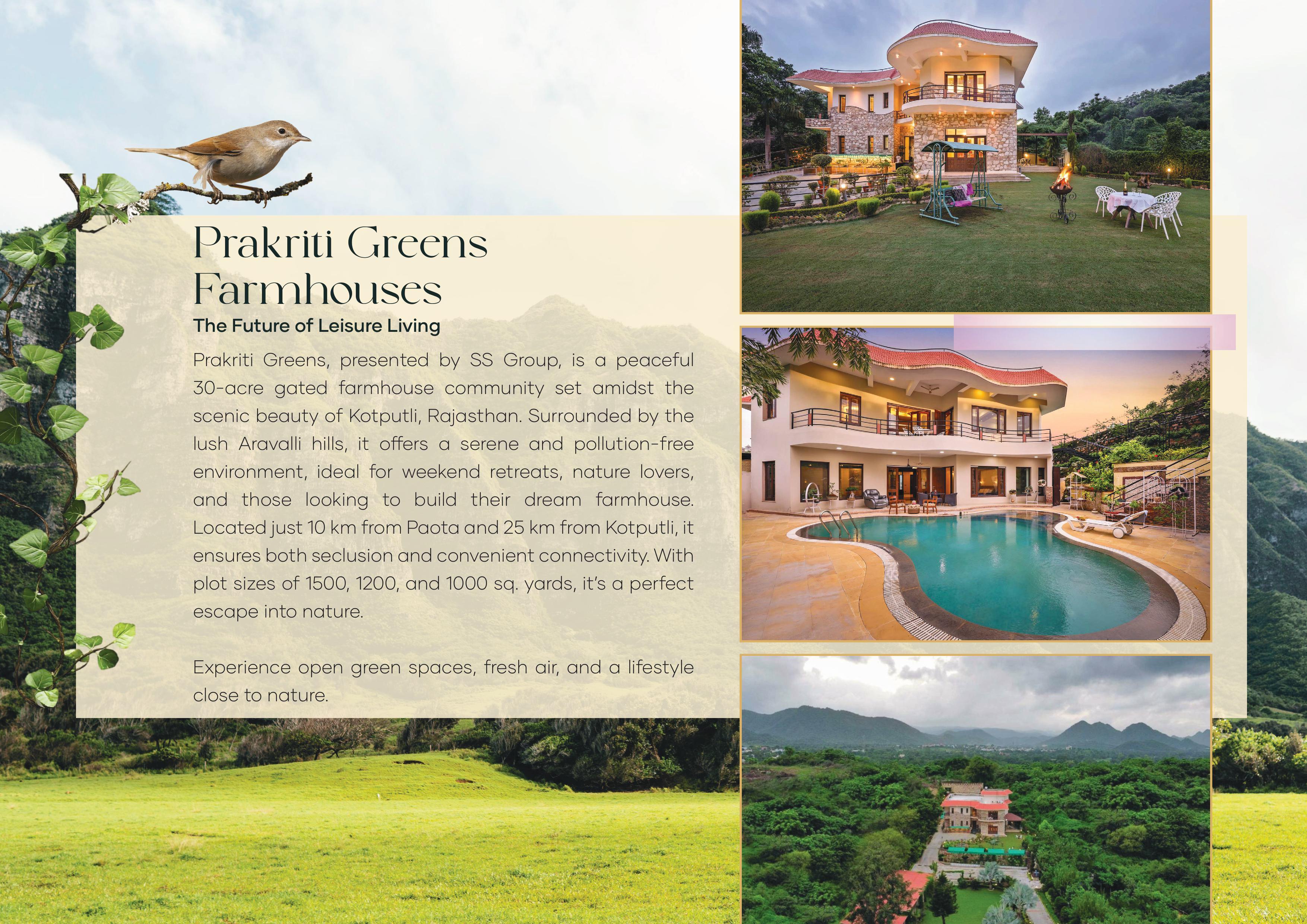 Prakriti Greens Farmhouses
